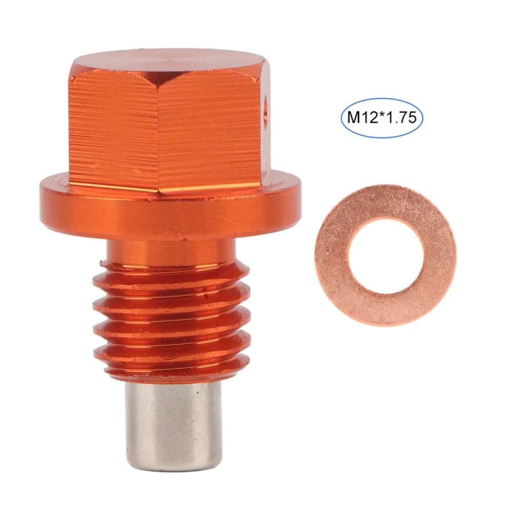 Magnetic Oil Drain Plug Screw Aluminium Alloy Modification