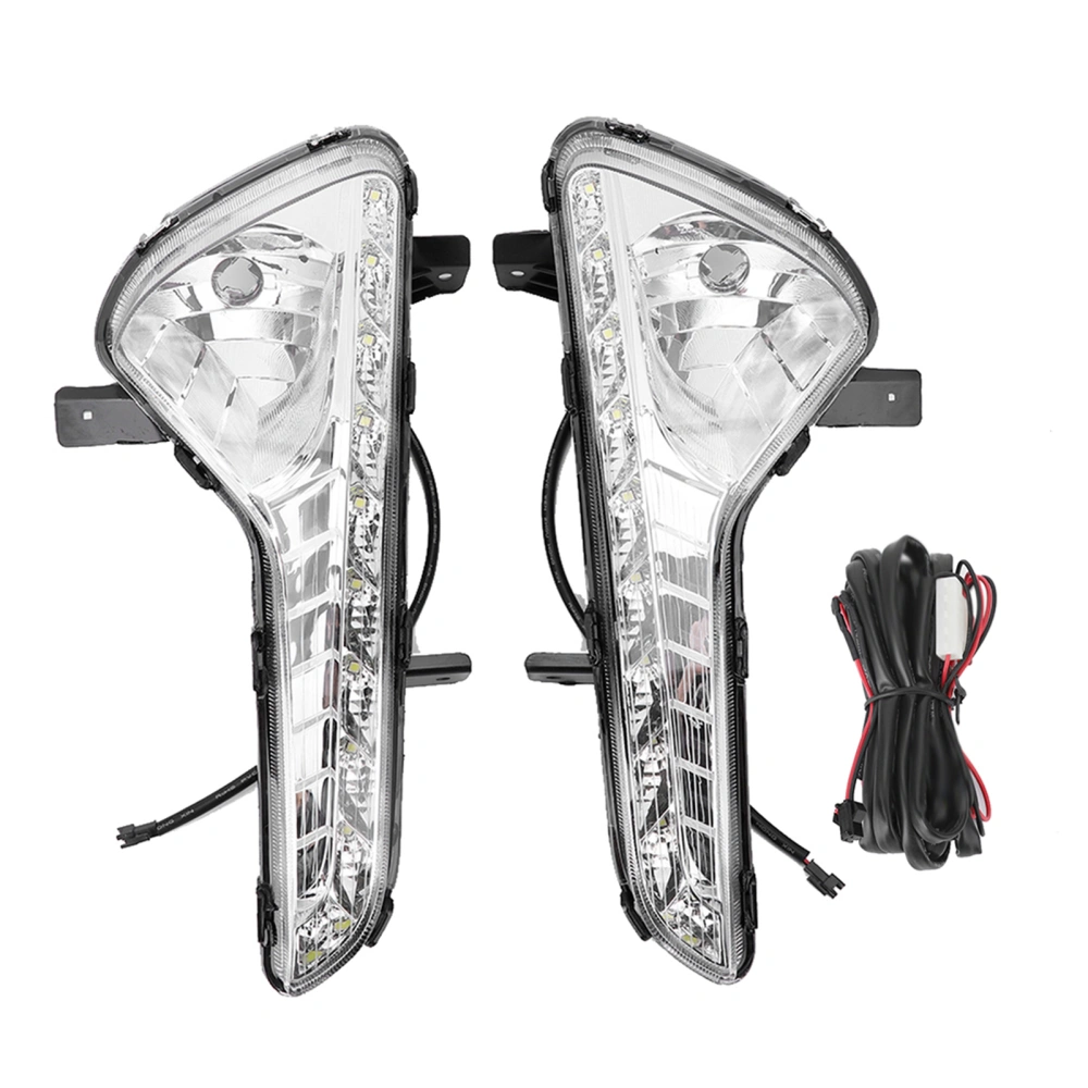 BuyWeek Pair of 12V LED DRL Daytime Running Lights Fit for Kia Sportage 2010-2014