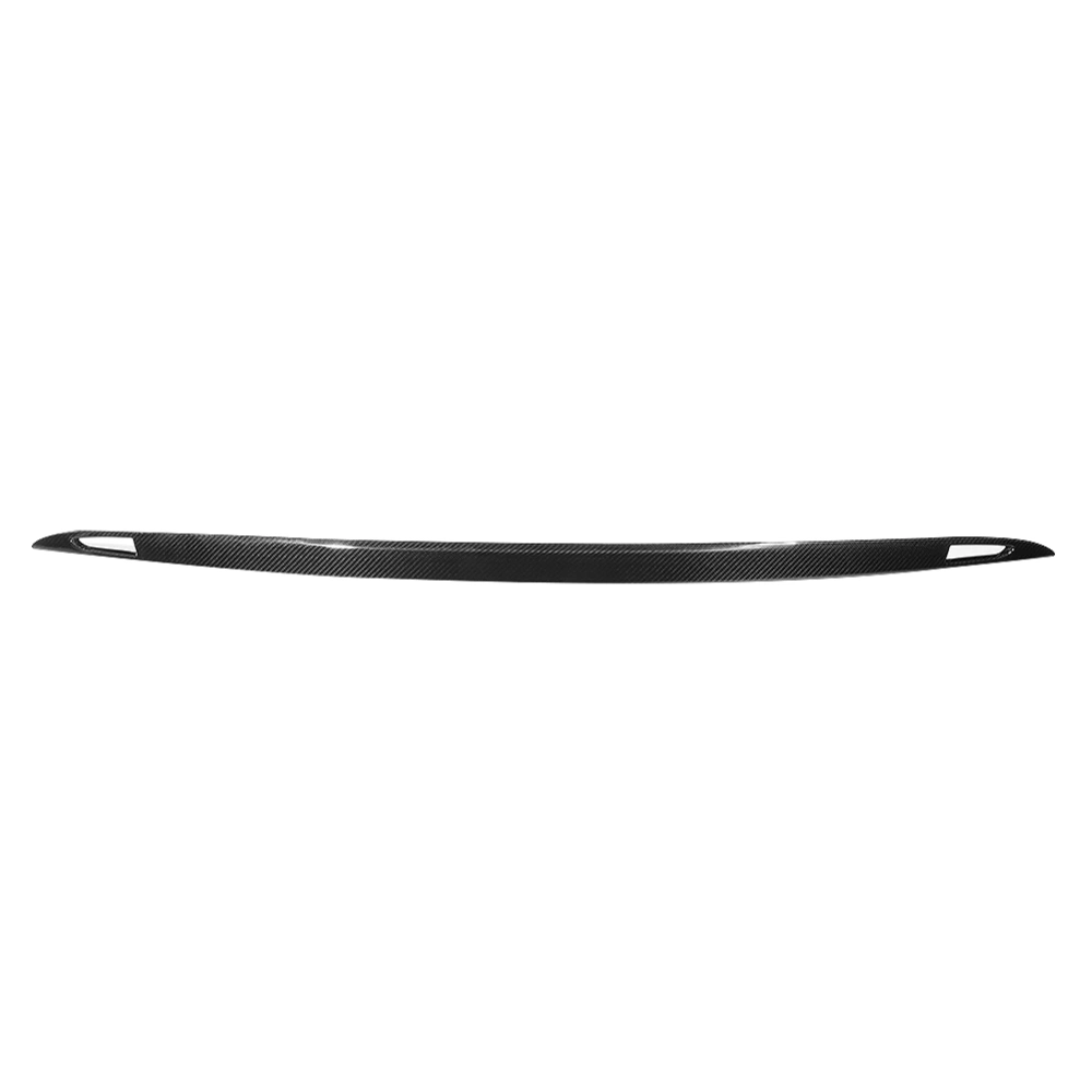 BuyWeek Dry Carbon Fiber Rear Trunk Strip Trim Fit for Tesla model S 2016-2018