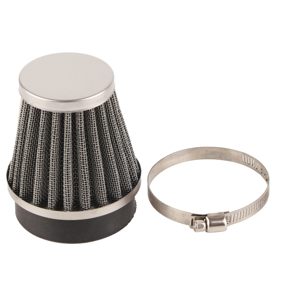 Mushroom Head Engine Air Cleaner Filter Motorcycle Modification Accessory60mm/2.36in