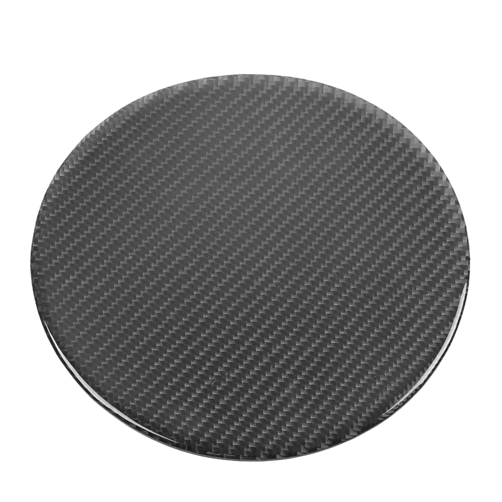 Carbon Fiber Oil Fuel Tank Cap Sticker Trim Fits for Honda Fit 2014-2018