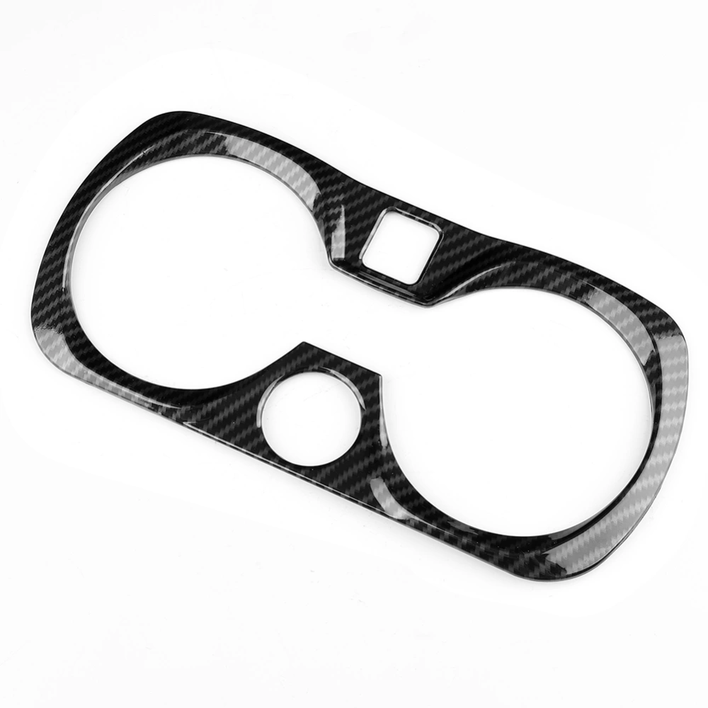 Carbon Fiber Texture Left Central Water Cup Holder Panel Trim Fit for 3 Series G20 G28 2020