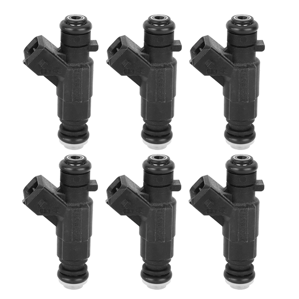 BuyWeek 6pcs Fuel Nozzle Injector 0280155742 1120780049 Fit for Mercedes-Benz C280 1998-2000