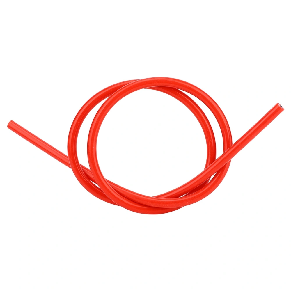 8mm Silicone Spark Ignition Cable Wire Car Auto Accessory Replacements Part (Red)