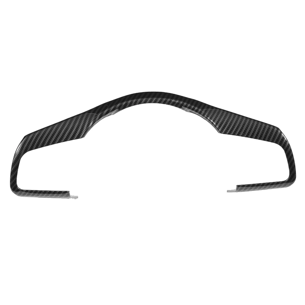 Carbon Fiber Style Steering Wheel Trim Sticker Cover Decoration for Jaguar Car Accessories