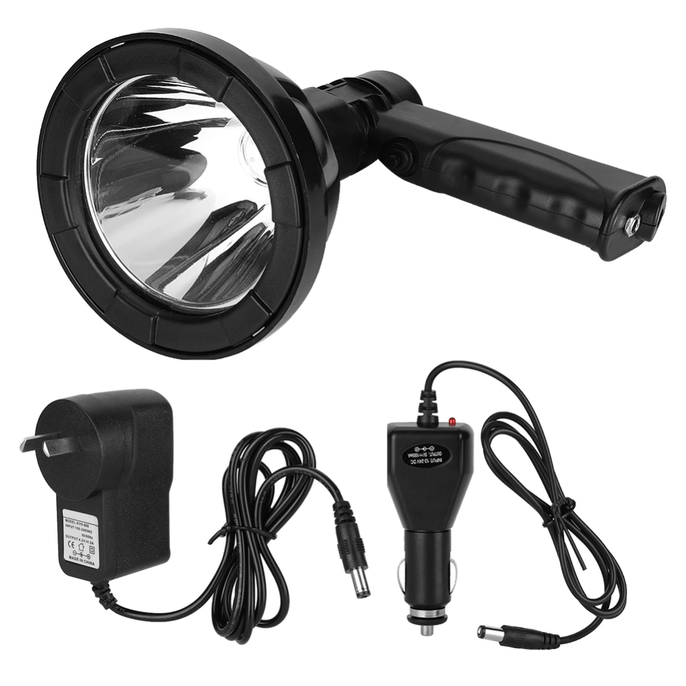 35W 5inch LED Handheld Outdoor Camping Emergency Flashlight Lamp Light Spotlight ( AU Plug)