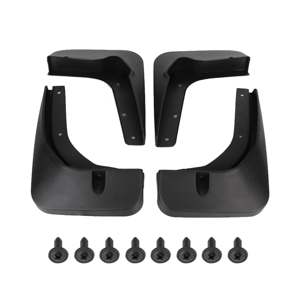 4pcs ABS Front Rear Mud Flap Vehicle Modified Mudguard Accessory Fit for B6 05-11