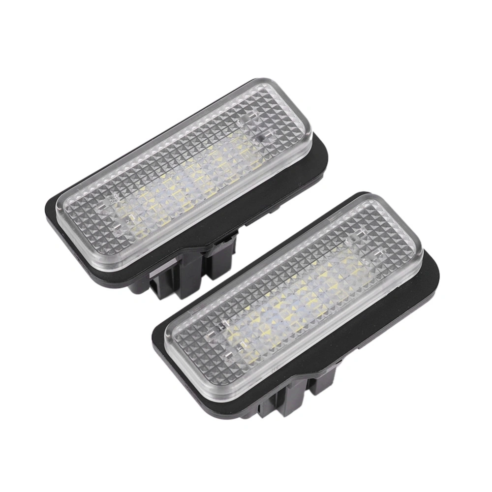 BuyWeek Pair of LED License Number Plate Light Lamp Fit For Mercedes Benz S203 Estate W211 C219 R171