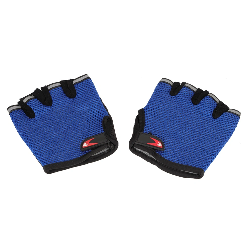 1 Pair Motorcycle Breathable Riding Racing Protective Gloves (Adult Half Finger)