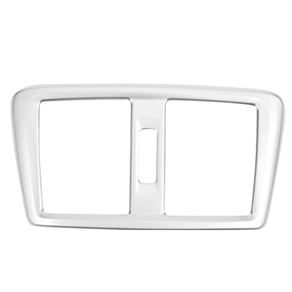 ABS Chrome Rear Air Conditioning Outlet Frame Cover Trim Fit for 218i Gran Tourer F45 F46 15-18