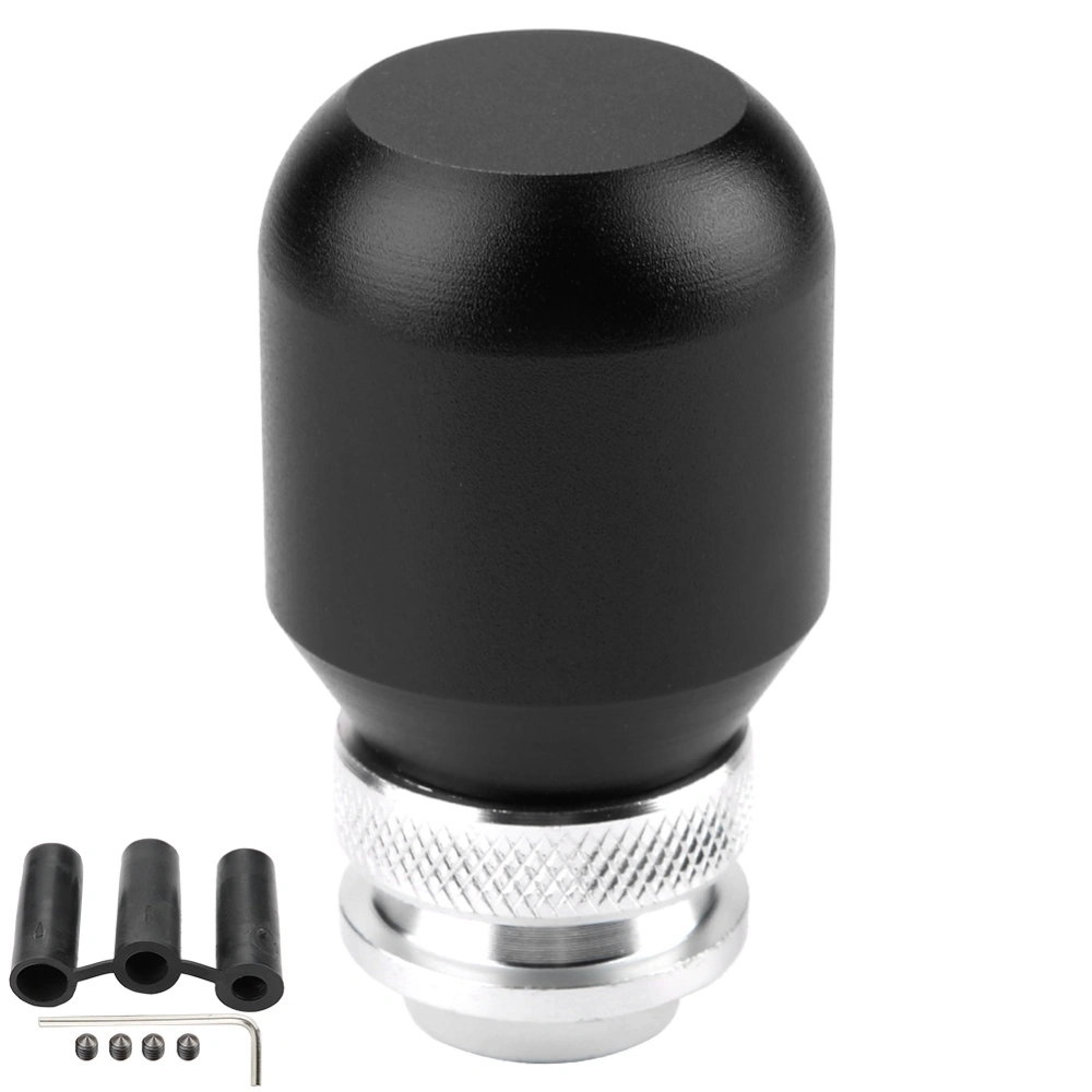 Car Universal Modification Manual Knob Gear Shift Head Shifter Lever Stick (Black)