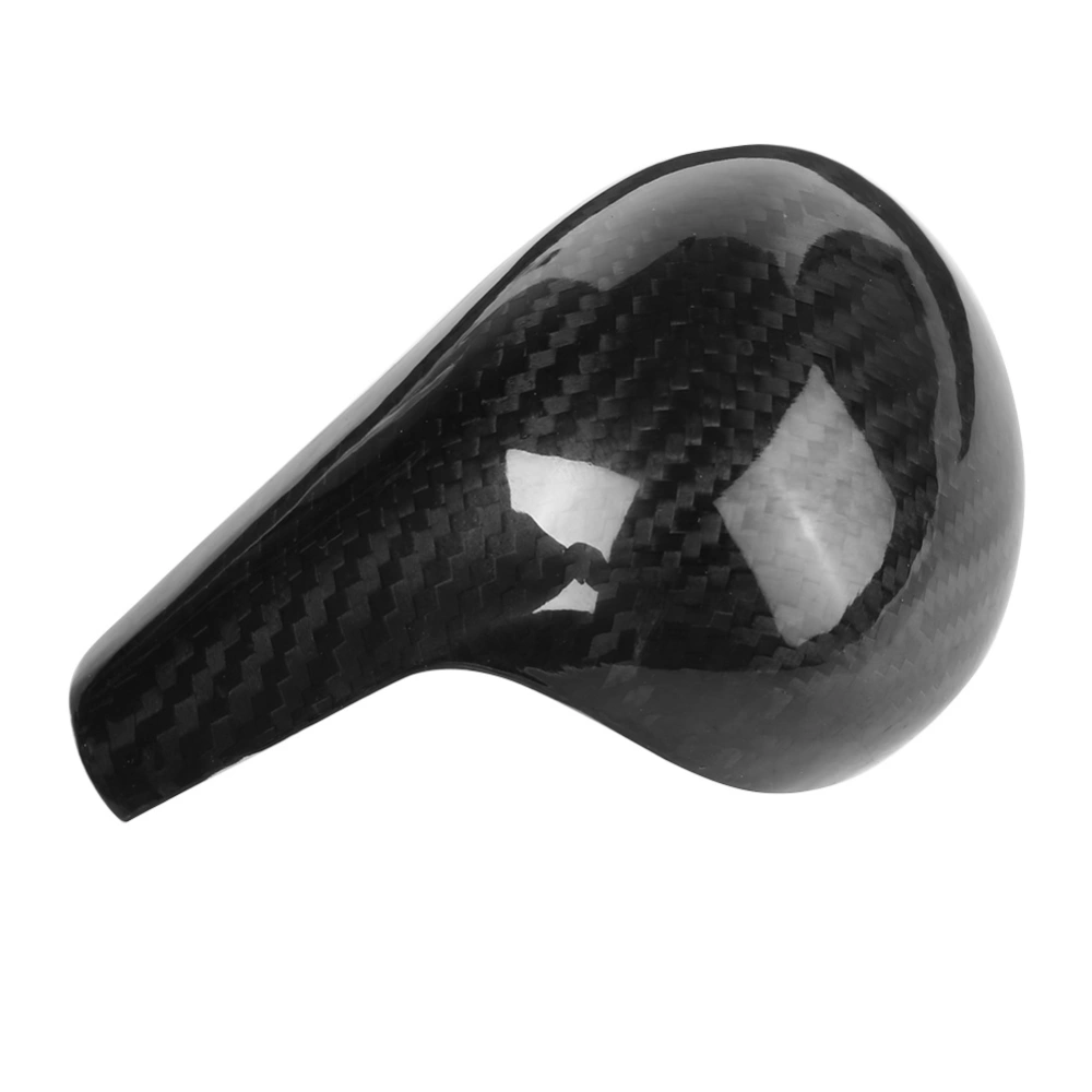 Carbon Fiber Car Gear Shift Knob Cover Trim for Audi A6L Q5 A5 A4L Q7