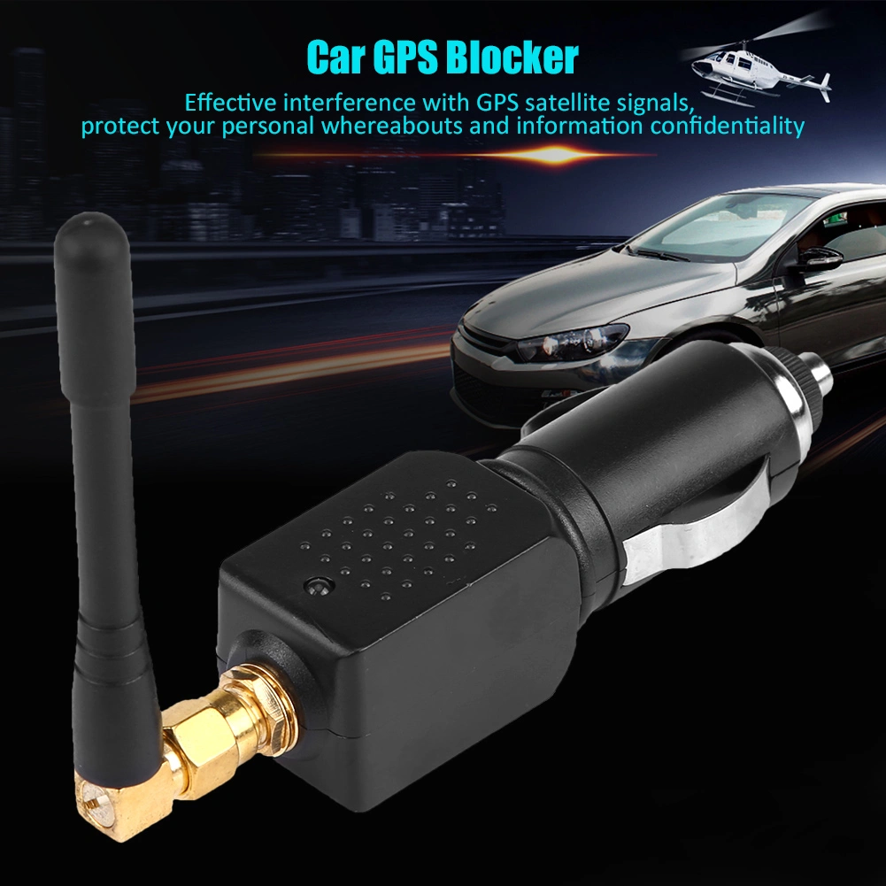 Convenient Car GPS Blocker Shielding Interference Device Interceptor Tracking signal Jammer