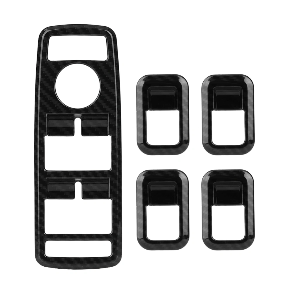 5Pcs Window Switch Button Trim Cover for Mercedes Benz A B C E CLA GLA GLK ML GLE Class W204