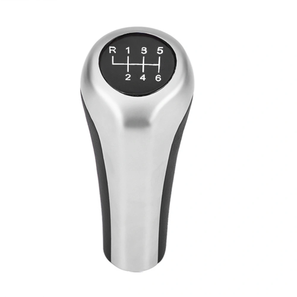 6 Speed Gear Shift Knob Handle Shifter Head Fit for1 3 5 6 Series E60 E61 E65 E83 E90 Style 1