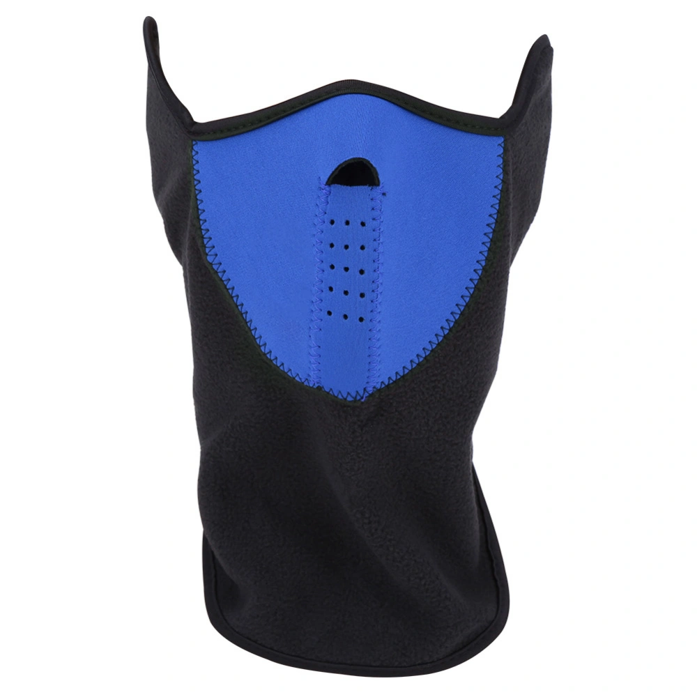 BuyWeek Unisex Windproof Neck Warm Half Face Mask Outdoor Sports Winter Skiing Cycling Warm Mask Blue