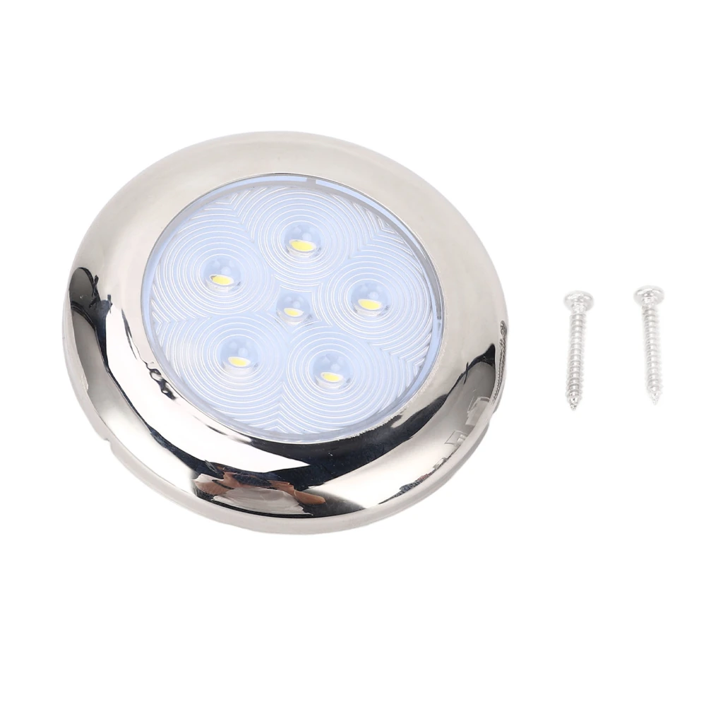 12V Led RV Ceiling Dome Light White Blue Light Waterproof Boat Cabin Lights for Car RV Boat Yacht