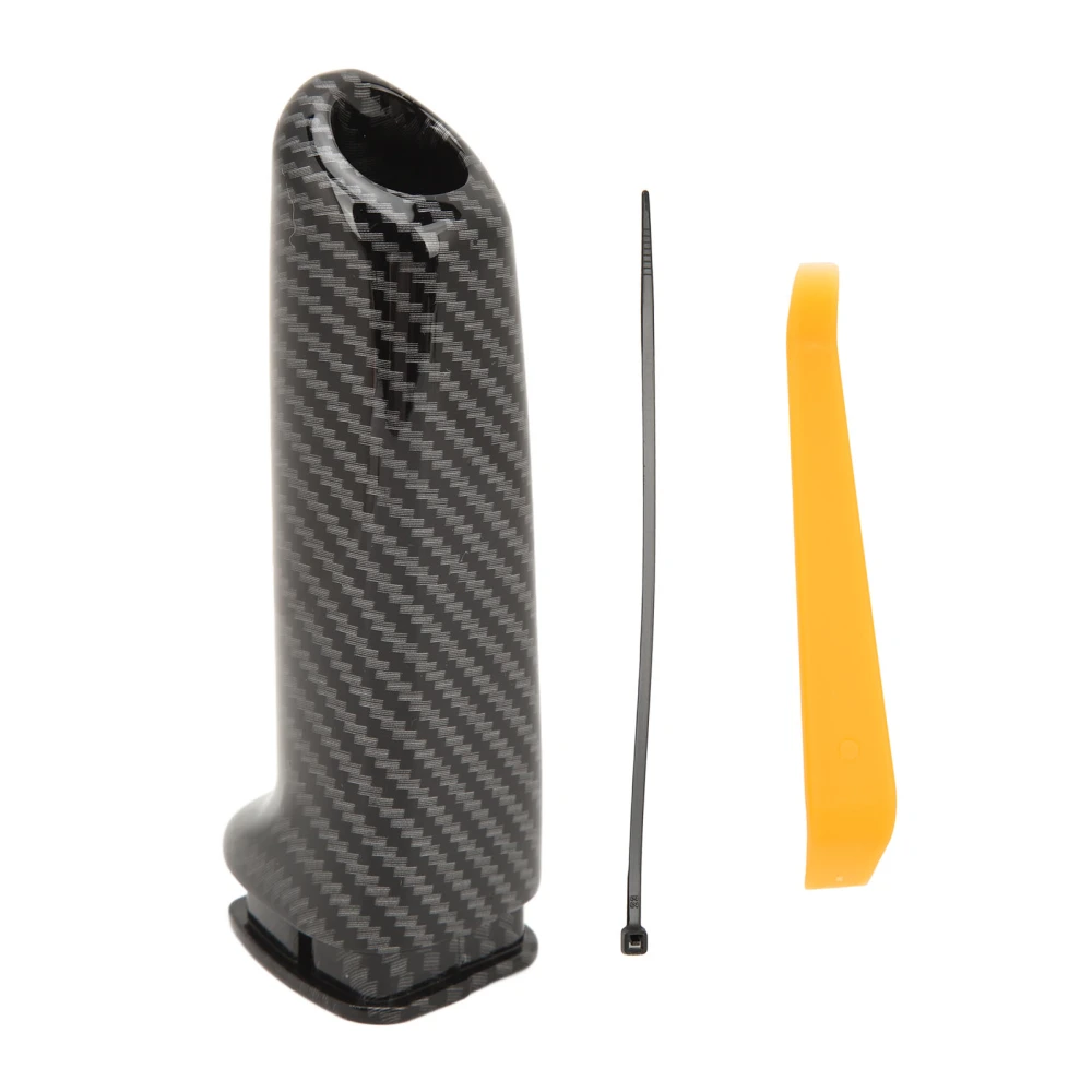 Front Handbrake Brake Handle Cover Carbon Fiber Look Replacement for E46 E60 E90 E92 F30