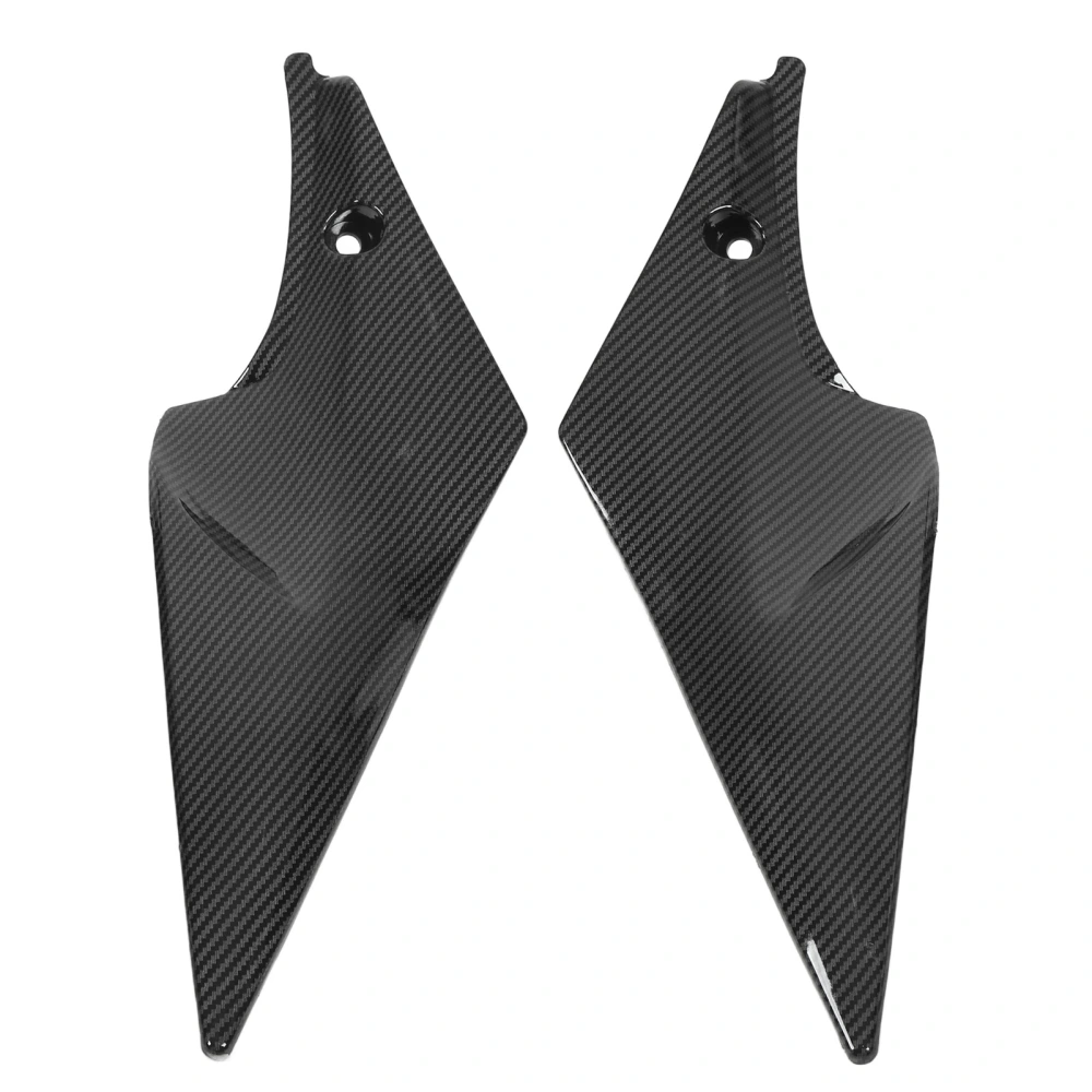 2pcs Gas Tank Side Fairing Left Right Replacement for SUZUKI GSX‑R 600 750 2006‑2007 Carbon Fiber