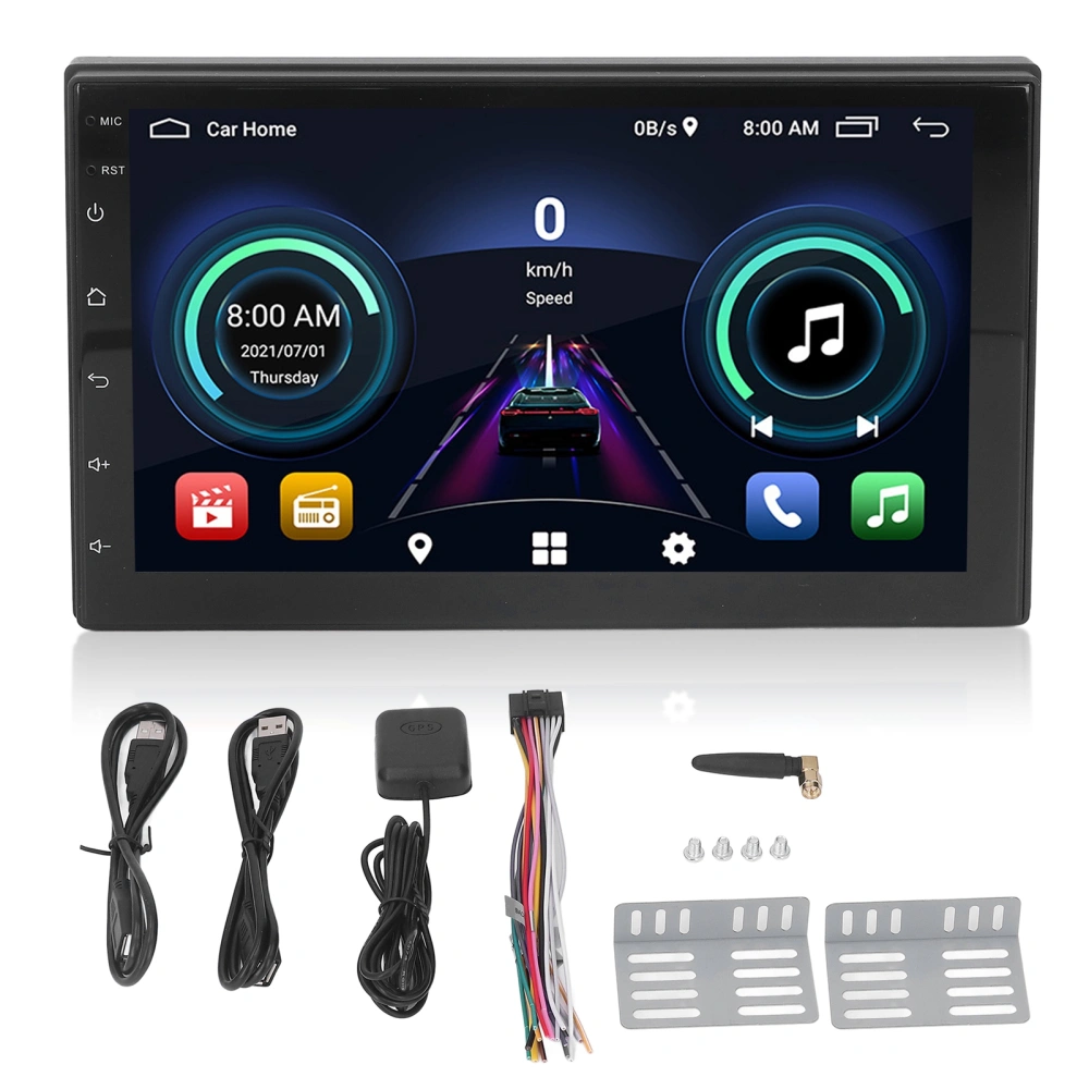 Car GPS Navigation DVD CD Multimedia Player BT5.0 Voice Call Reverse Image Steering Wheel Controls for Android 10.1