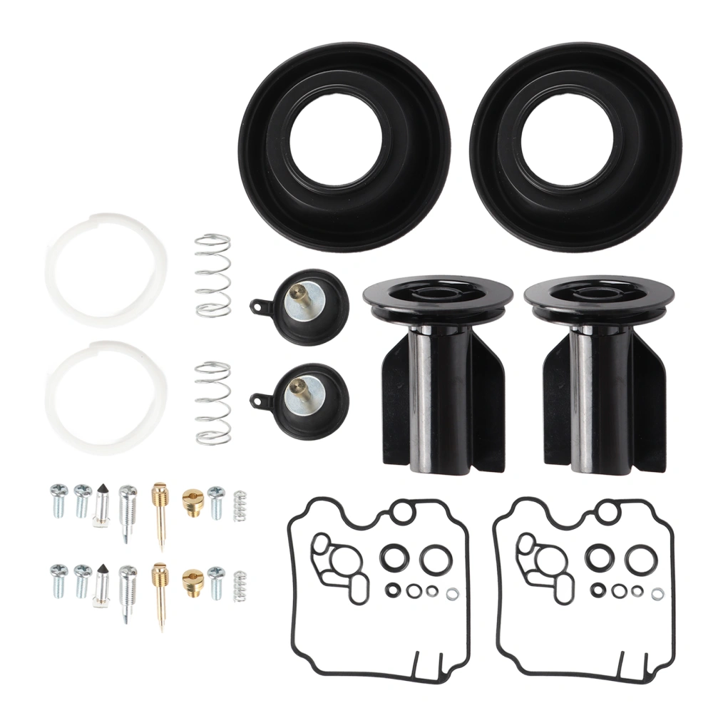 2 Set Carburetor Repair Kit Motorcycle Carb Fix Kit Replacement for XTZ750 Super Tenere 1989‑1997