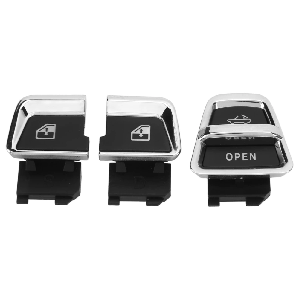 Car Power Window Switch Set with Bracket 86257300 Left Right Roof Replacement for Ferrari 2012‑2014