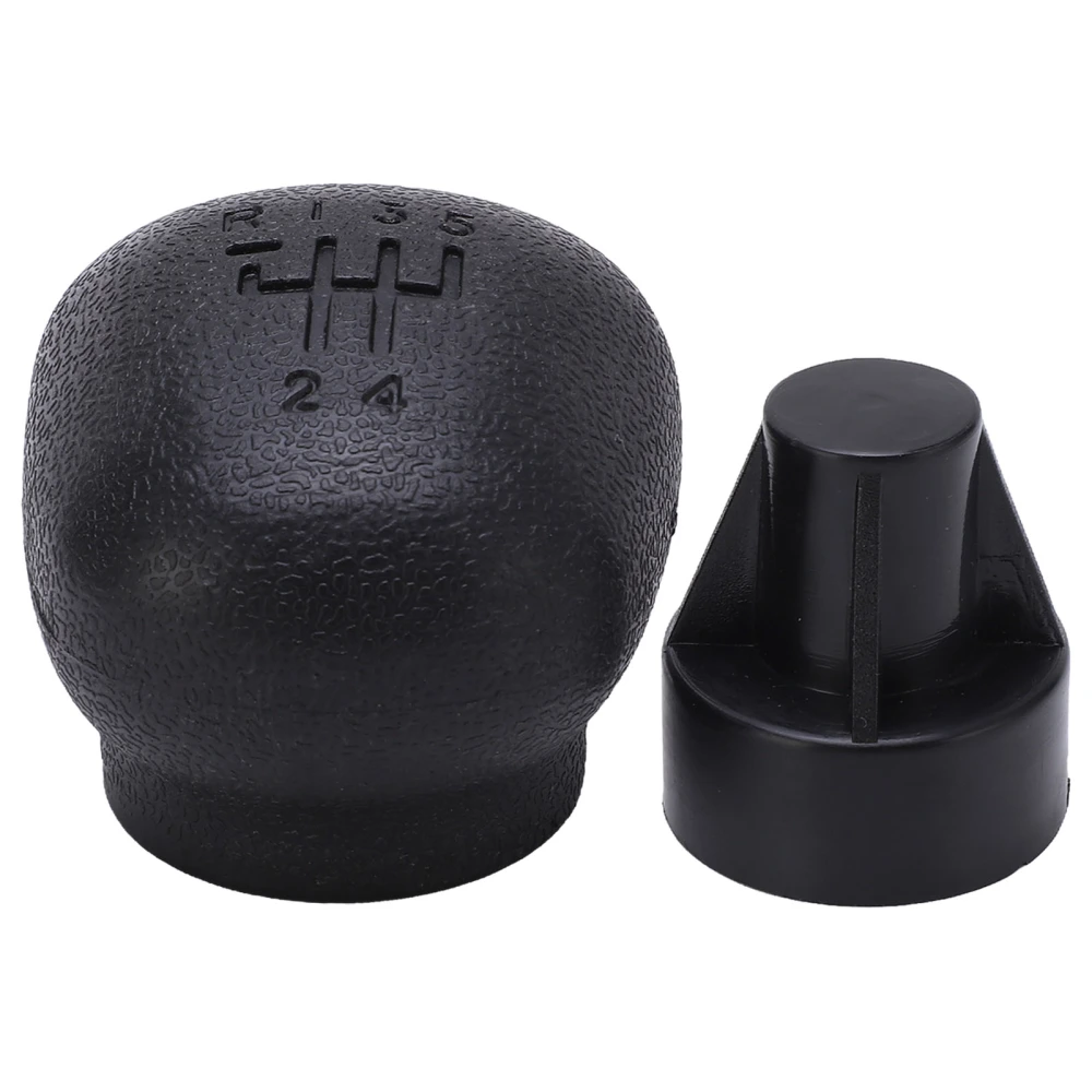 BuyWeek Manual Gear Shift Knob 5 Speed with 35mm Diameter Base Replacement for Opel Kadett E 1984‑1991