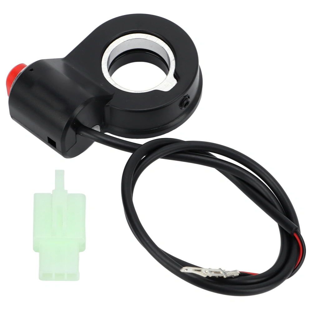 BuyWeek 22mm/0.87in Motorcycle Handlebar Button Switch Horn Switch Control Button for Dirt Bike Scooter