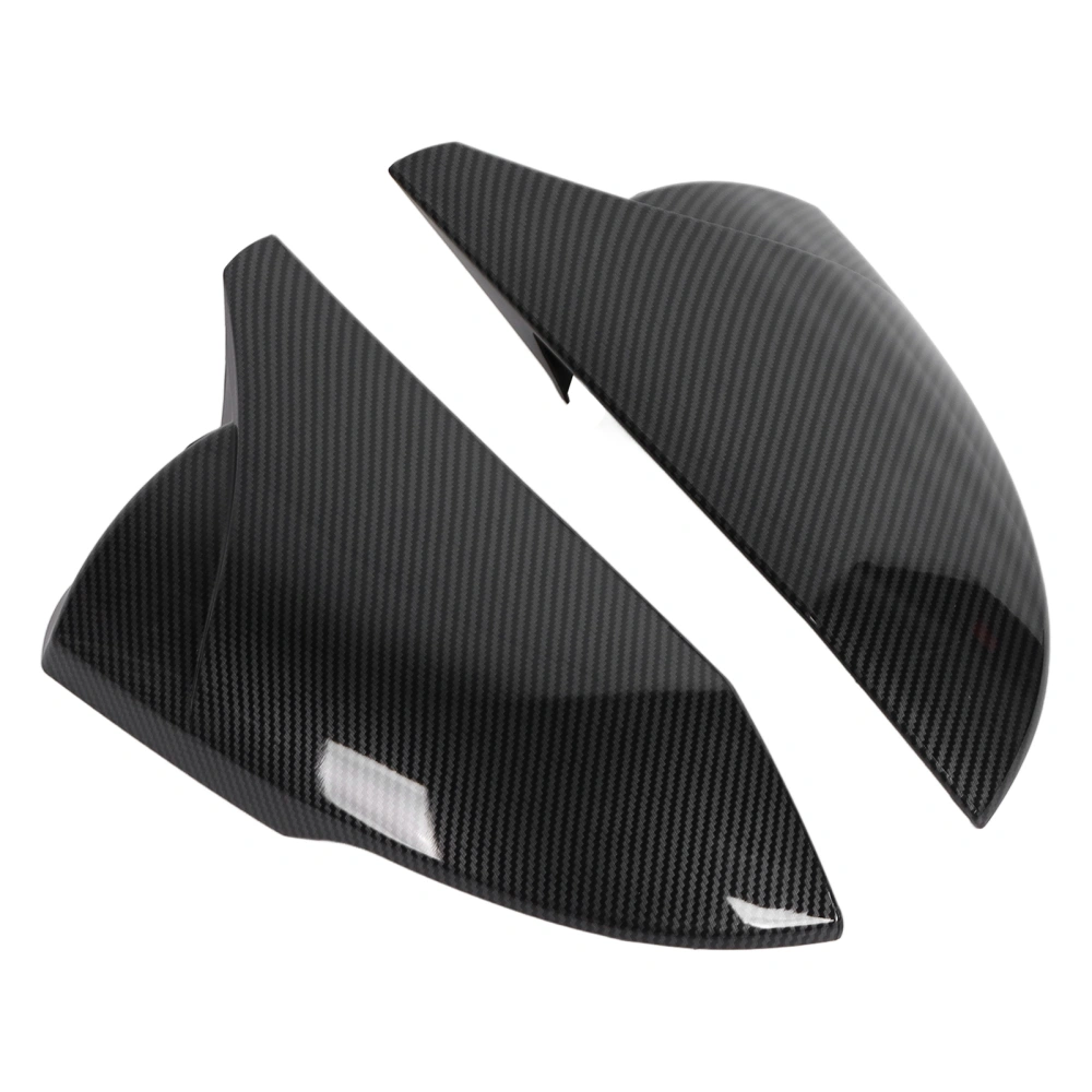 2pcs Door Rearview Mirror Cover Left Right ABS Stylish Replacement for Hyundai Elantra 21+(Carbon Fiber )