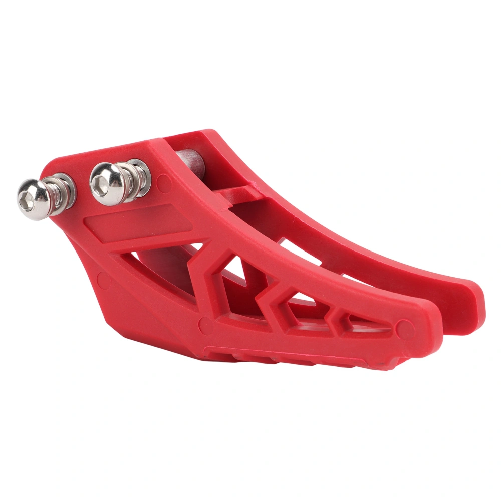 BuyWeek Motorcycle Bike Chain Guide Slider Guard Protector Red ABS Replacement for CRF250R 50cc‑250cc