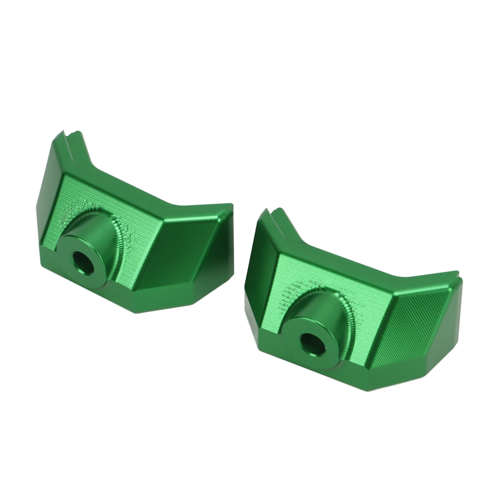 Motorcycle Modified Rear Flat Fork Adjustable Decorative Block Plug Replacement for Z800 13‑16Green