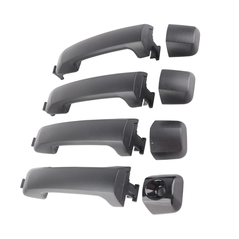 4pcs Matte Black Outside Door Handle 69210‑0C010 Car Accessories Replacement for Tundra 2007‑2020