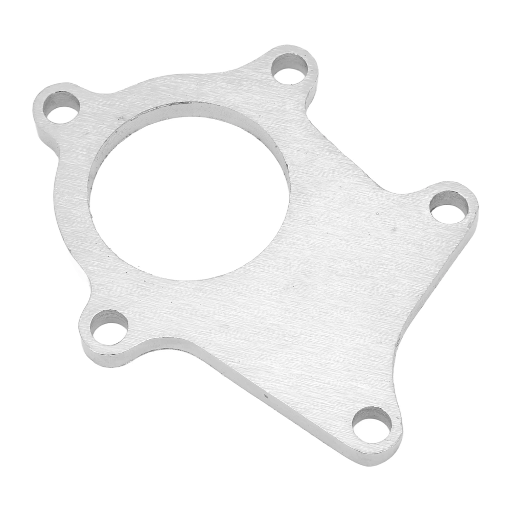 Turbocharger Exhaust Plate 5 Bolts Weldable T‑304 Mild Steel Downpipe Flange Universal for T3 T4