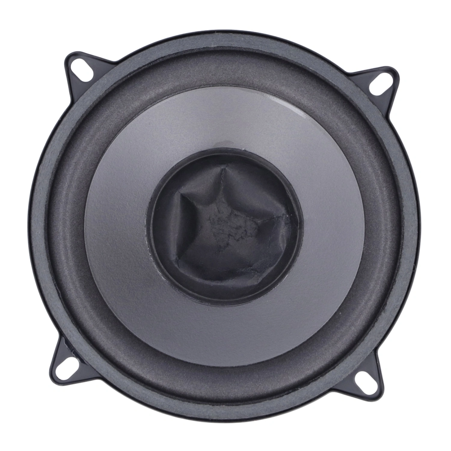 BuyWeek 5.1in Car Audio Woofer Speaker 4Ω 60hz‑20khz 93dB 12V Door Side Mounting Round Black Universal