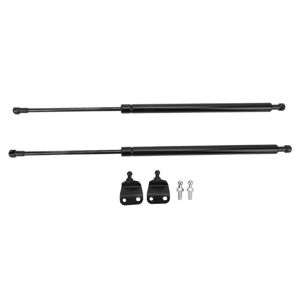 Pair Engine Hood Lift Support Gas Spring Shock Struts Carbon Steel Tube Replacement for Nissan 350Z 2003‑2009