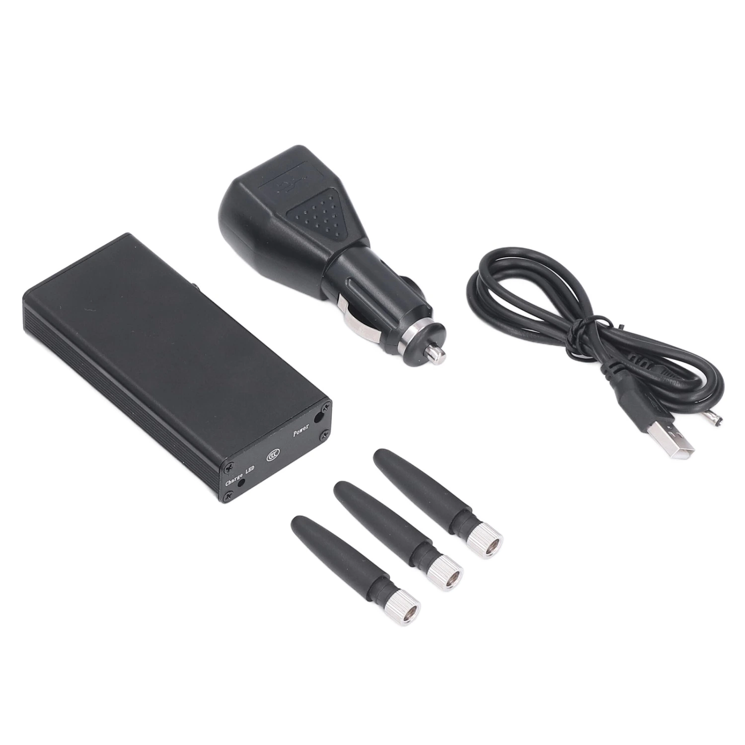 2G GPS Signal Blocker Anti Tracking Positioning 3 Antenna Safety Device for Cars Ships Offices 100‑240VEU Plug