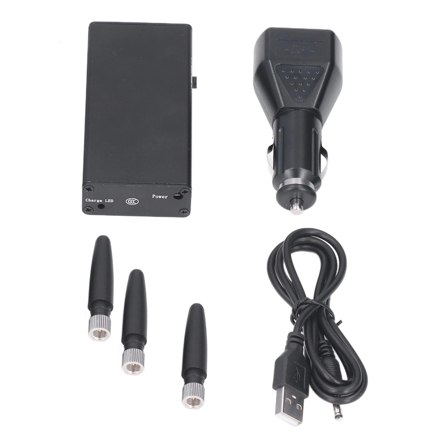 2G GPS Signal Blocker Anti Tracking Positioning 3 Antenna Safety Device for Cars Ships Offices 100‑240VEU Plug