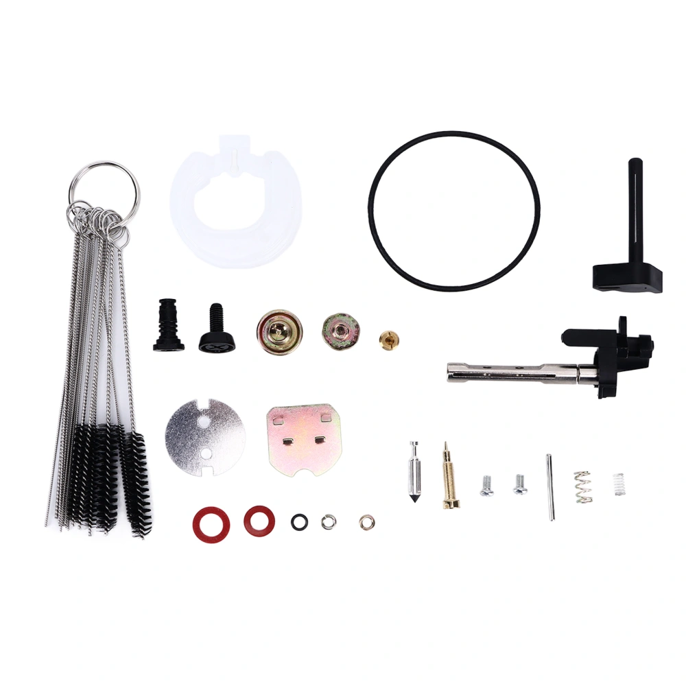 BuyWeek Carburetor Rebuild Repair Kit Cleaning Brush Set Rubber+Metal+ABS Replacement for GX390 13HP Engine