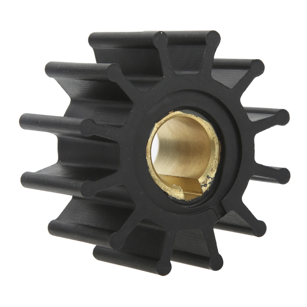 57mm Outboard Water Pump Impeller 4568‑0001 2877‑0001 12 Blades Replacement for Jabsco