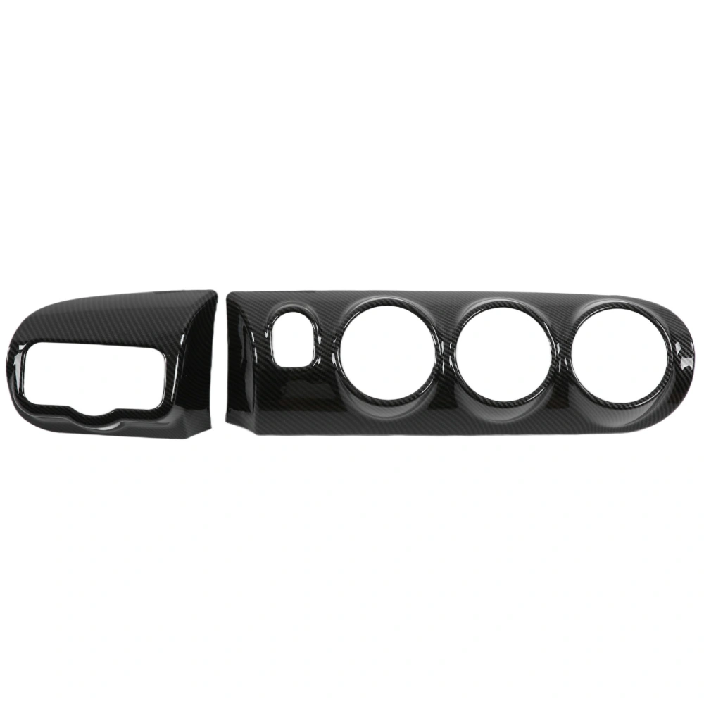 Air Conditioning Vent Trim with Headlamp Switch Frame Carbon Fiber Style Replacement for CLA C118 2020+