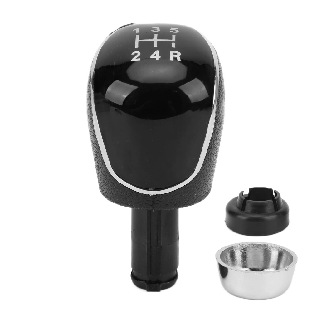 BuyWeek Manual Gear Shift Knob ABS Shifter Head Replacement for Ford Focus MK2 FL 2008‑20115 Speed