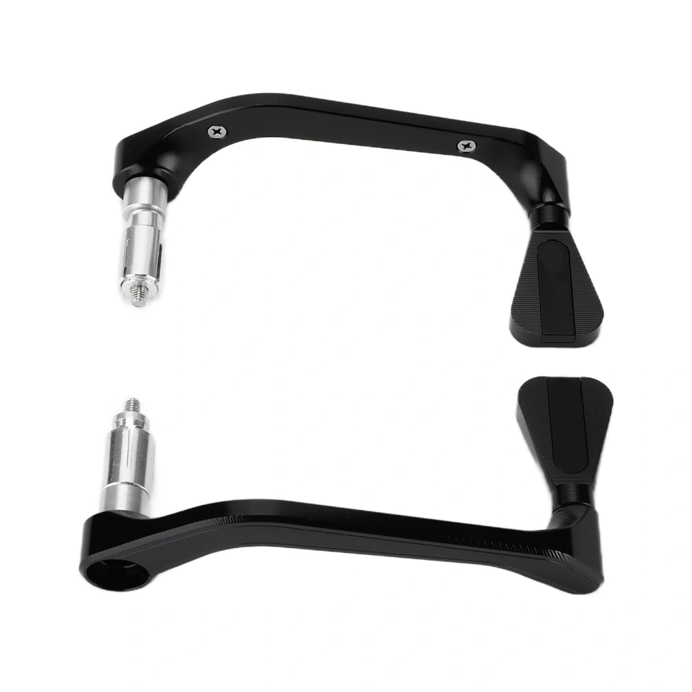 2PCS Motorcycle Handlebar Guard Aluminium Alloy Modification Maintenance Universal for 22mm/0.87inBlack