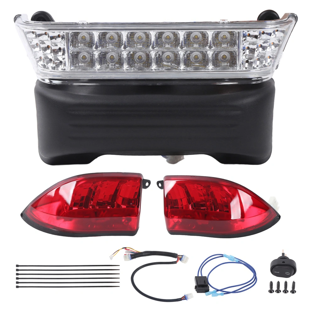 12V Club Car LED Headlight Taillight Kit Turn Signal Replacement for Club Car Precedent 2008‑UP