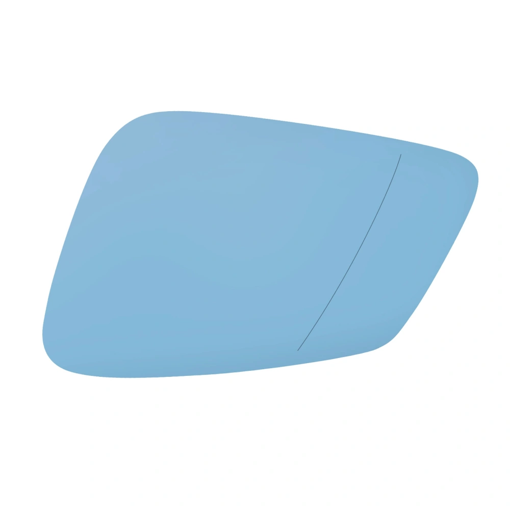 Blue Left Side Rearview Mirror Glass Heated Replacement for 1 2 3 4 Series F20 F21 F22 X1