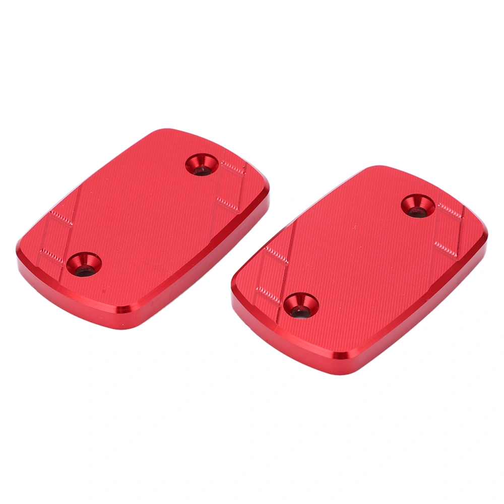 Front Brake Cylinder Fluid Reservoir Cover Cap Replacement for Yamaha XMAX 125 250 300 400Red