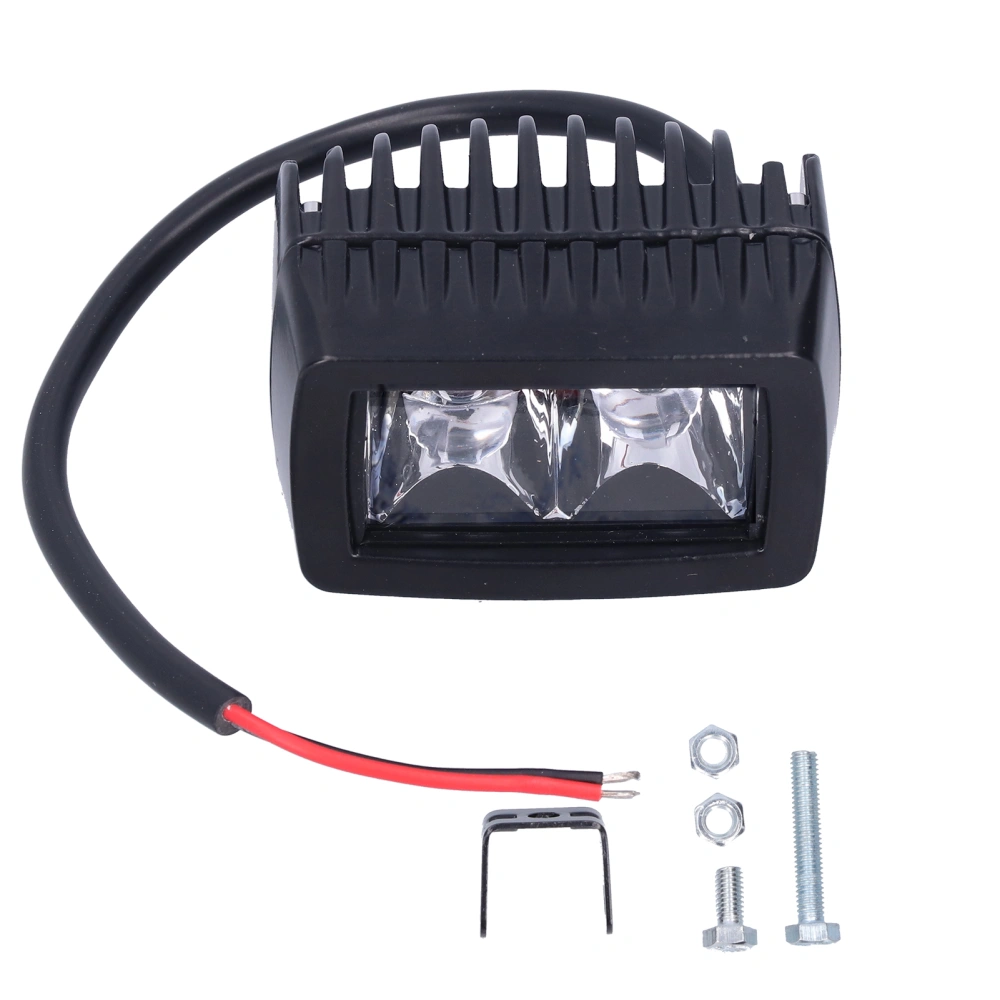 BuyWeek LED Work Light 20W Aluminum Alloy Universal Headlights Modification for Auto Motorcycle