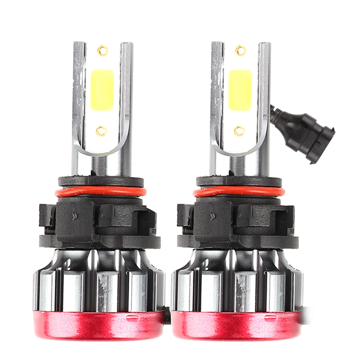 BuyWeek 2pcs EV19 5202 Foglight Bulb 30W 3000LM Lime Light Color IP68 Waterproof Bright Front Lamp