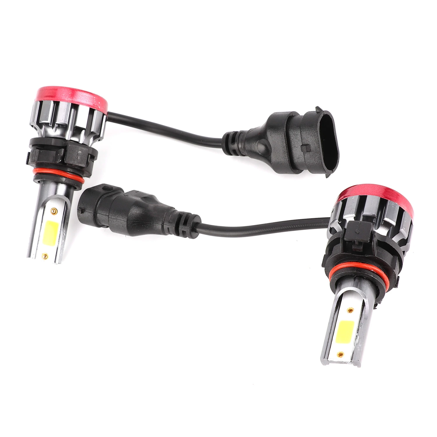 BuyWeek 2pcs EV19 5202 Foglight Bulb 30W 3000LM Lime Light Color IP68 Waterproof Bright Front Lamp