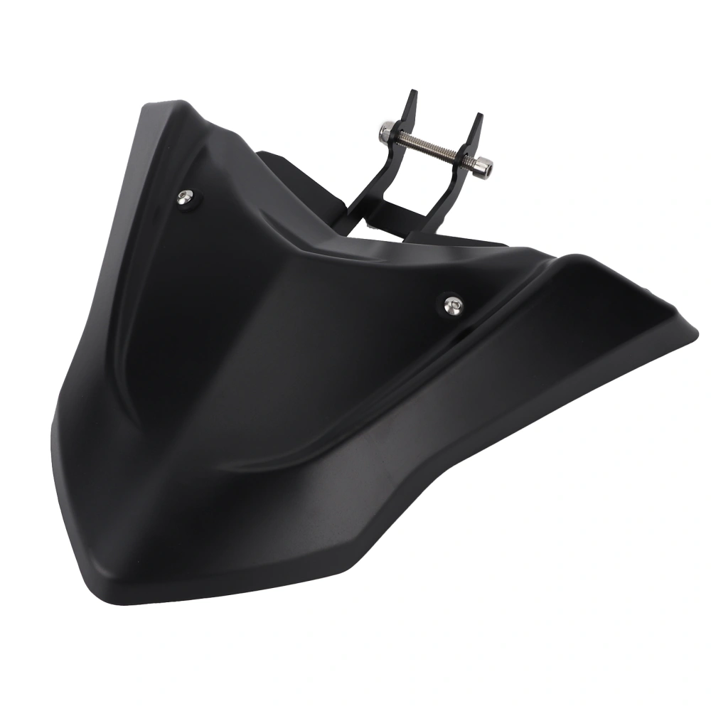 Motorcycle Front Beak Mudguard Fender Matte Black Fit for Yamaha Tenere 700 2019‑2021