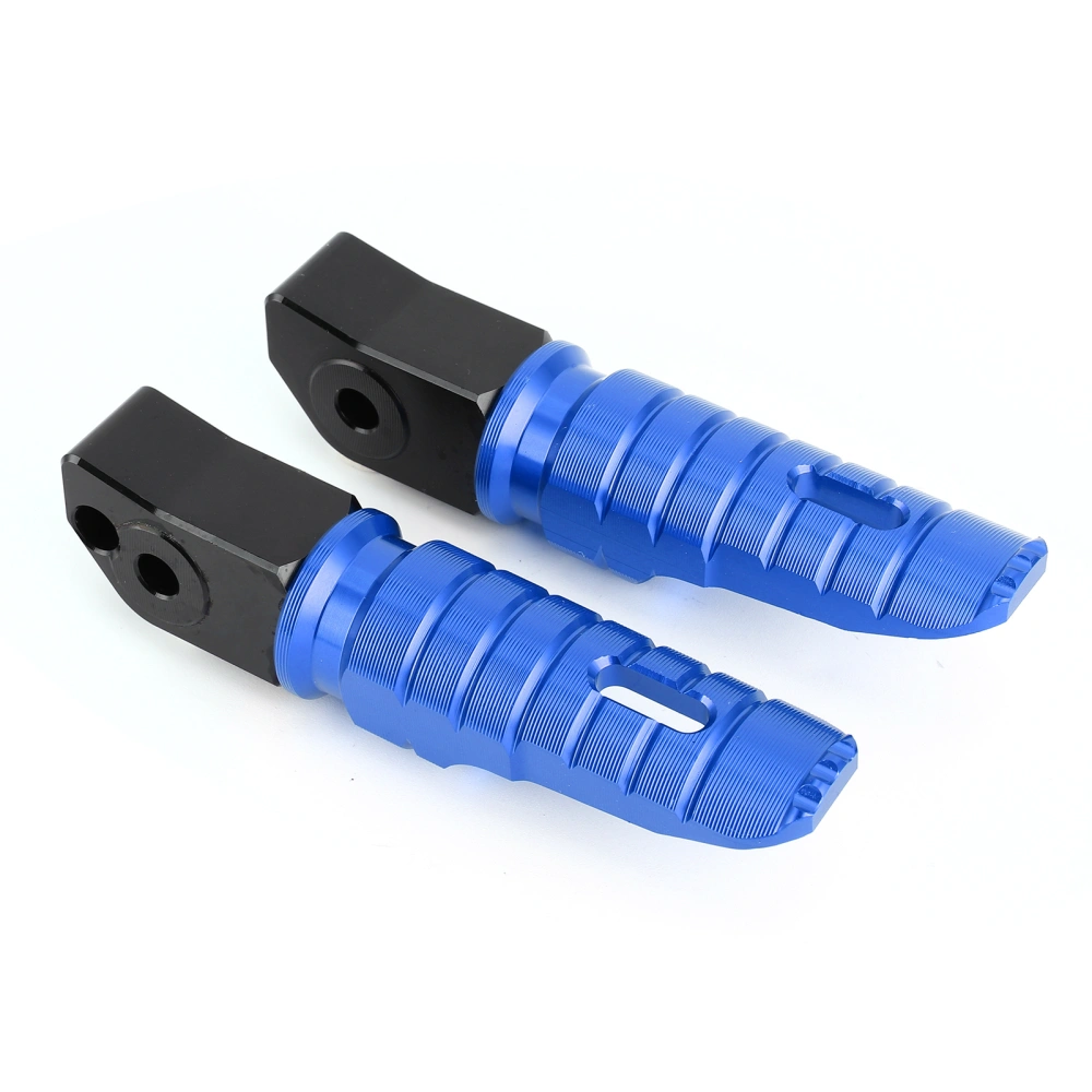 Motorcycle Rear Foot Pegs Control Component Enlarge Base Fit for Honda CB125R / CB250R / CB300R / CBR250RRBlue